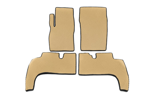 EVA rugs (beige) for Toyota Land Cruiser 80 - image 1
