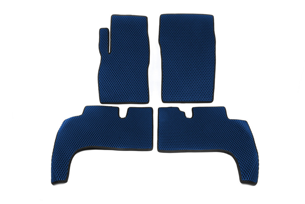 EVA Floor Mats (Blue) for Toyota Land Cruiser 80 1990-1997 - image 1