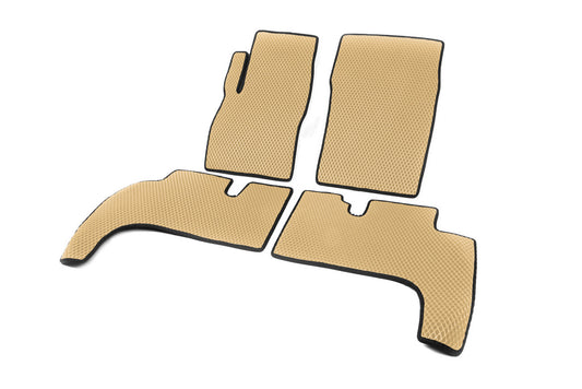 EVA rugs (beige) for Toyota Land Cruiser 80 - image 2