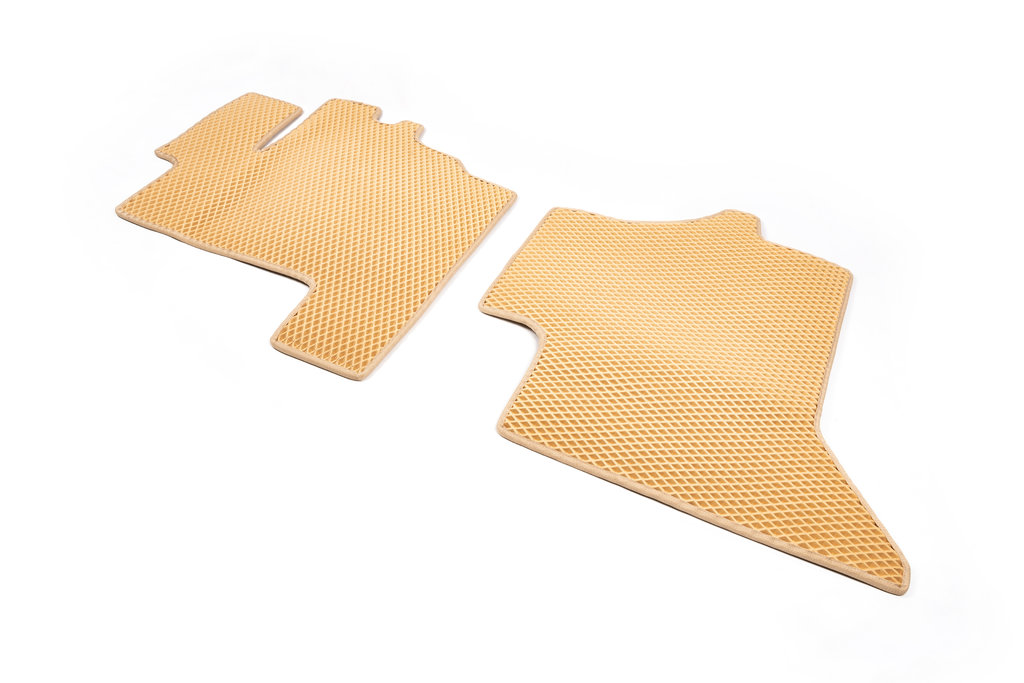 EVA Floor Mats (Beige) for Opel Movano 2021- - image 1