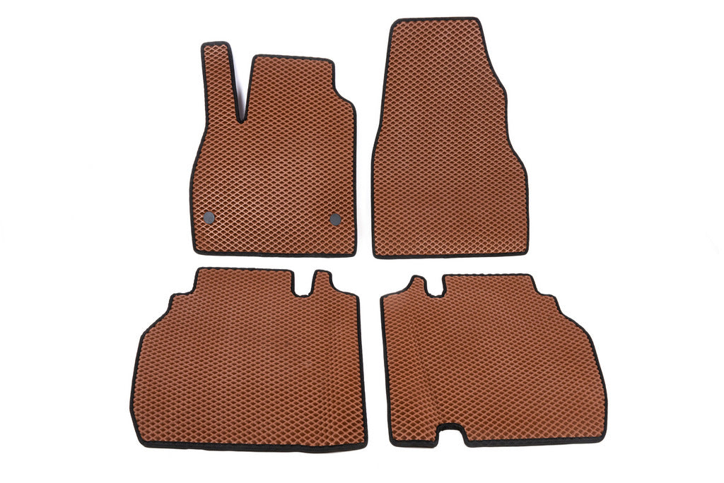 EVA Floor Mats (brick red) for Volkswagen Caddy 2010-2015 - image 6