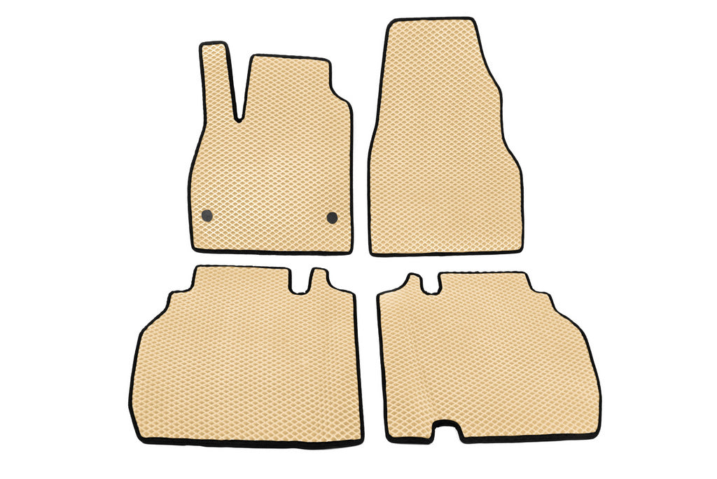 EVA Floor Mats (Beige) for Volkswagen Caddy 2015-2020 - image 3