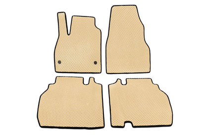EVA Floor Mats (Beige) for Volkswagen Caddy 2015-2020 - image 3