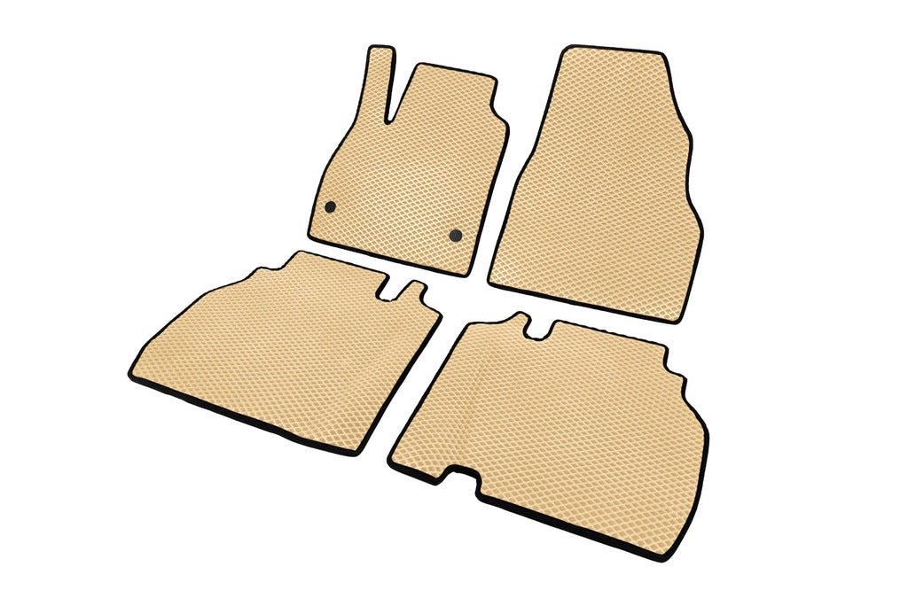 EVA Floor Mats (Beige) for Volkswagen Caddy 2015-2020 - image 5