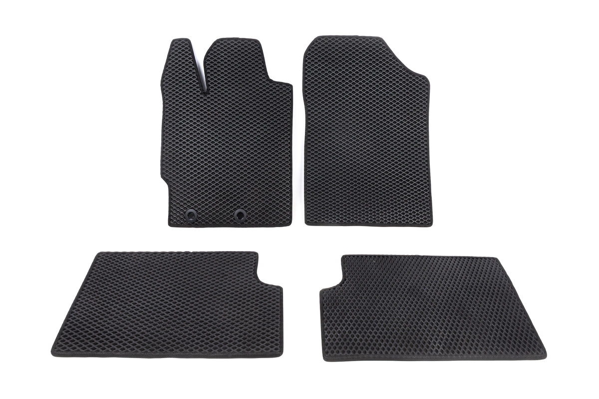 EVA Floor Mats DVS (black) for Toyota Yaris 2010-2020 - image 1