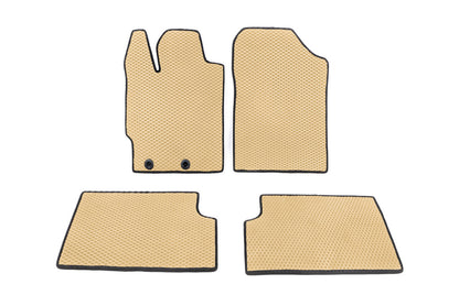 EVA Floor Mats DVS (Beige) for Toyota Yaris 2010-2020 - image 1