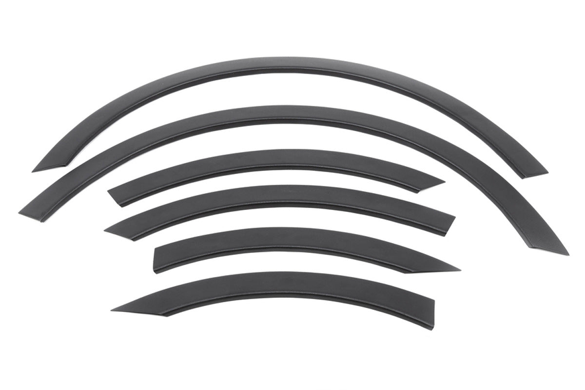 Fender flares (6 pcs, black) for Ford Custom 2013-2022 - image 3