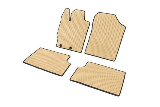 Internal combustion engine EVA mats (Beige) for Toyota Yaris 2010-2020 - Reelken Auto