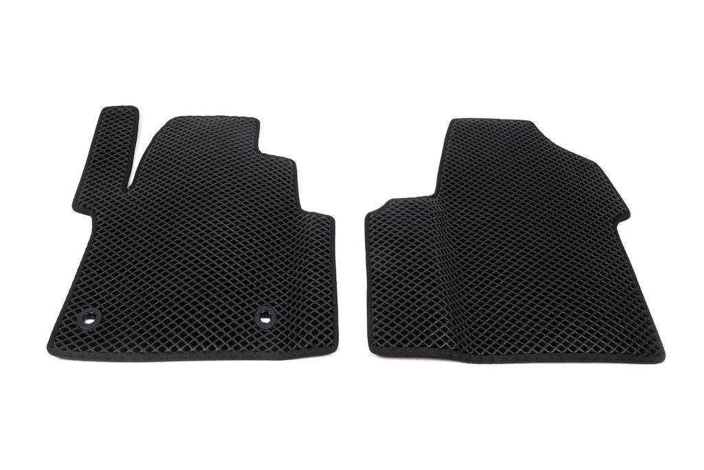 Polyurethane mats (2-piece, EVA, black) 1+1 for Toyota Proace - Reelken Auto