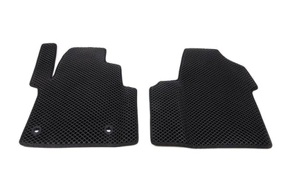Polyurethane mats (2-piece, EVA, black) 1+1 for Toyota Proace - Reelken Auto
