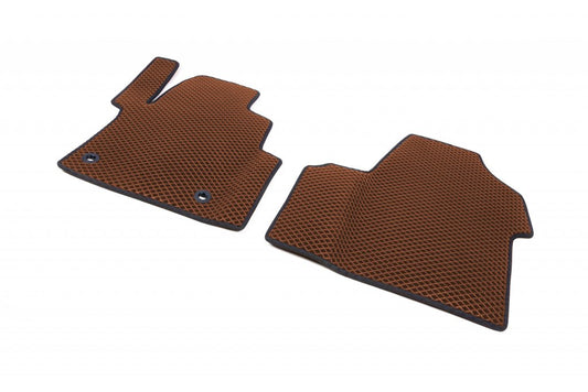 Polyurethane mats (2 pieces, EVA, brick) 1 + 1 for Opel Zafira Life 2019- - image 2