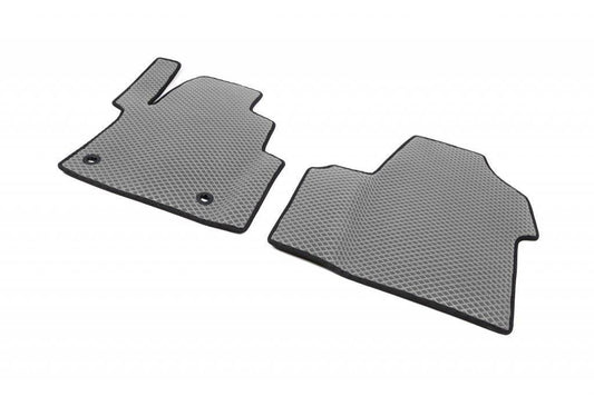 Polyurethane mats (2 pieces, EVA, gray) 1 + 1 for Toyota Proace - Reelken Auto
