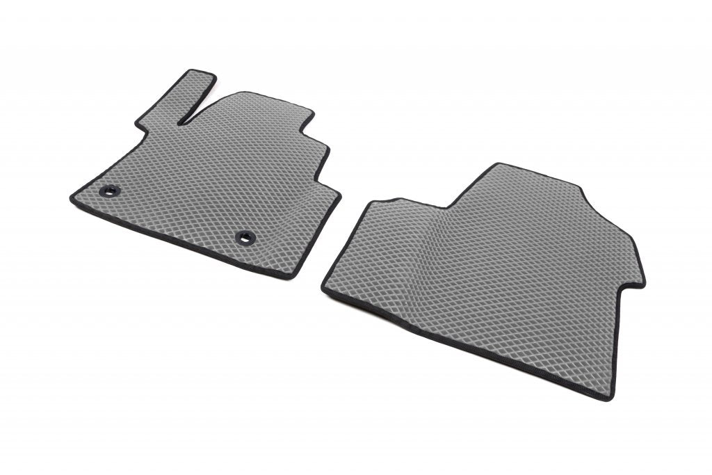 Polyurethane Floor Mats (2 pcs, EVA, Grey) 1+1 for Peugeot Traveller 2017- - image 2