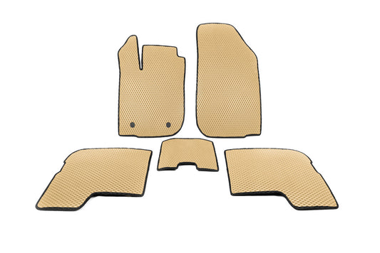 EVA Floor Mats (Beige) for Renault Logan I 2005-2008 - image 1