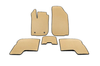 EVA mats (Beige) for Dacia Logan I 2008-2012 - Reelken Auto