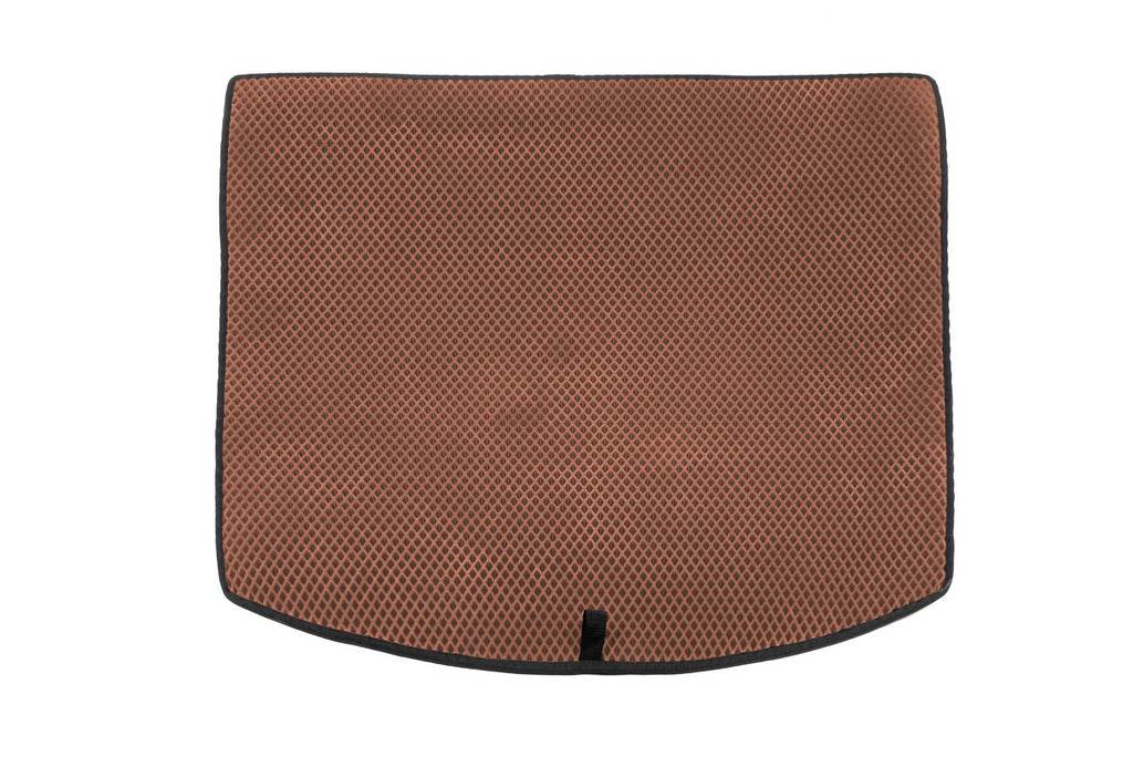 Trunk mat (EVA, 5 seats, brick) for Volkswagen Touran 2003-2010 - Reelken Auto