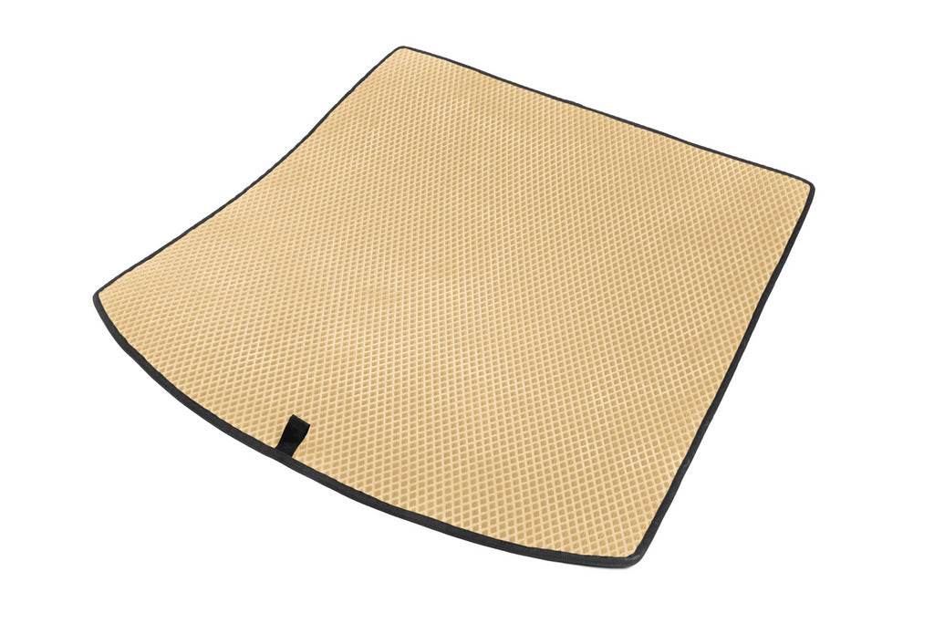 Trunk mat (EVA, 5 seats, Beige) for Volkswagen Touran 2010-2015 - Reelken Auto
