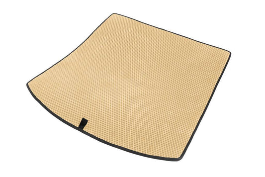 Trunk mat (EVA, 5 seats, Beige) for Volkswagen Touran 2010-2015 - Reelken Auto