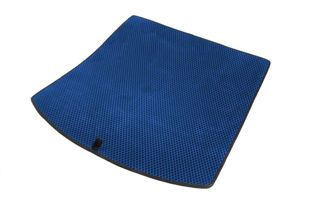 Trunk mat (EVA, 5 seats, Blue) for Volkswagen Touran 2010-2015 - Reelken Auto