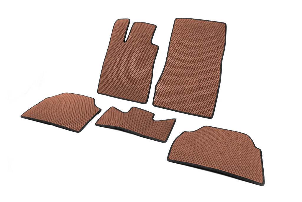 EVA mats (Short, Brown) for Mercedes S-class W220 - Reelken Auto