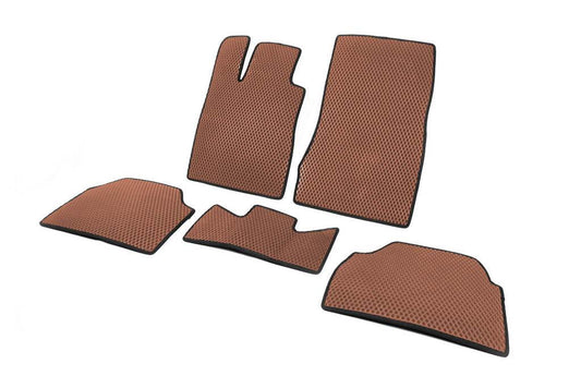 EVA mats (Short, Brown) for Mercedes S-class W220 - Reelken Auto