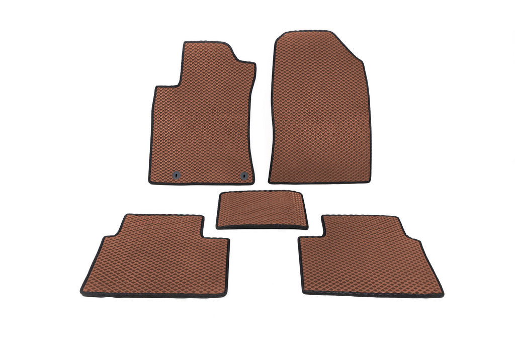 EVA Floor Mats (Brown) for Kia Ceed 2018- - image 1
