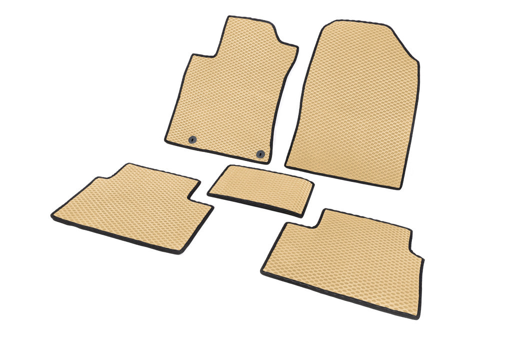 EVA Floor Mats (Beige) for Hyundai I-30 2017- - image 2