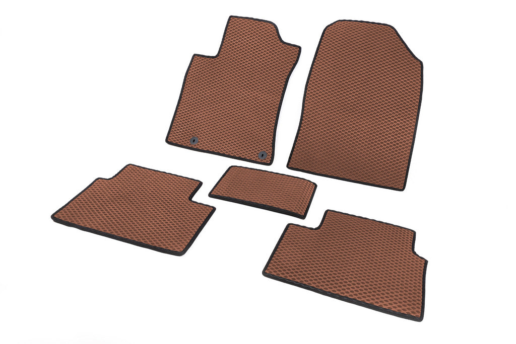 EVA Floor Mats (Brown) for Kia Ceed 2018- - image 2