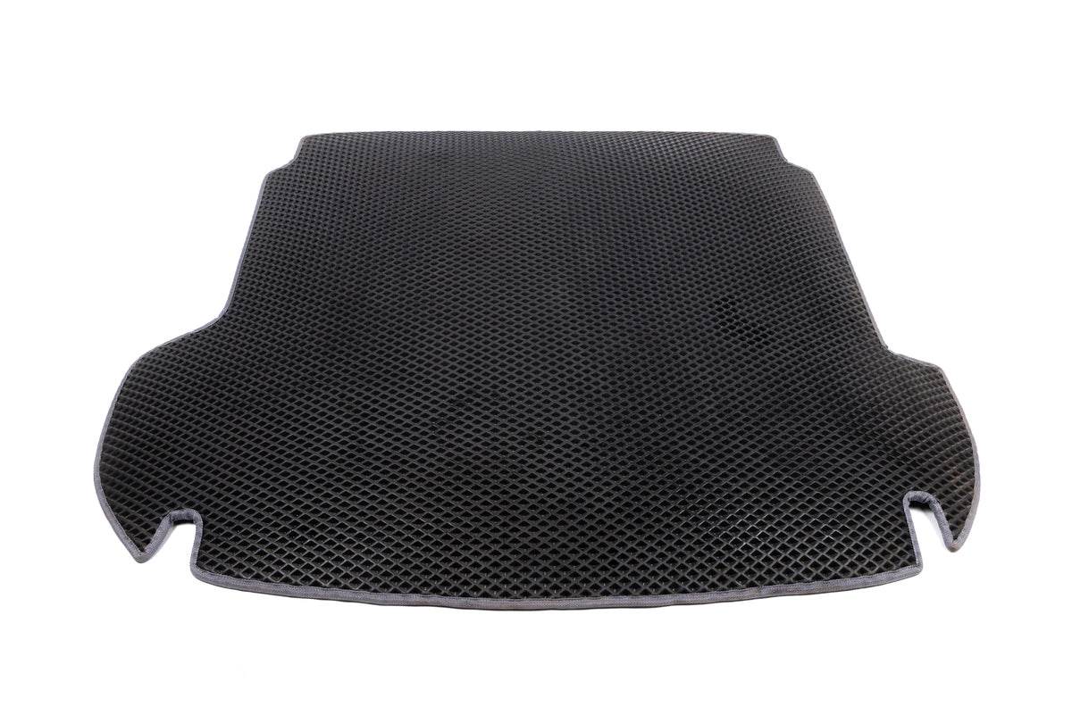 Trunk mat (EVA, black) (5 places) for Hyundai Santa Fe 2 2006-2012 - Reelken Auto