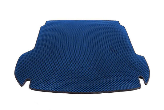 Trunk mat (EVA, Blue) (5 places) for Hyundai Santa Fe 2 2006-2012 - Reelken Auto