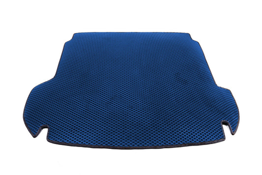 Trunk Mat (EVA, Blue) (5-Seater) for Hyundai Santa Fe 2 2006-2012 - image 1