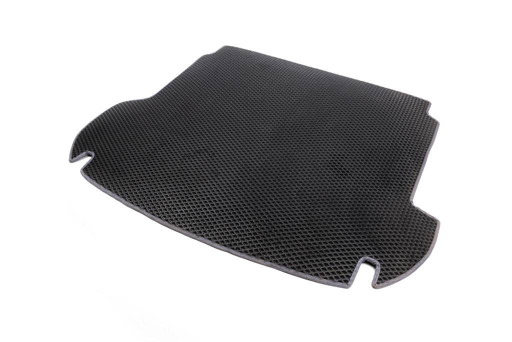 Trunk mat (EVA, black) (5 places) for Hyundai Santa Fe 2 2006-2012 - Reelken Auto