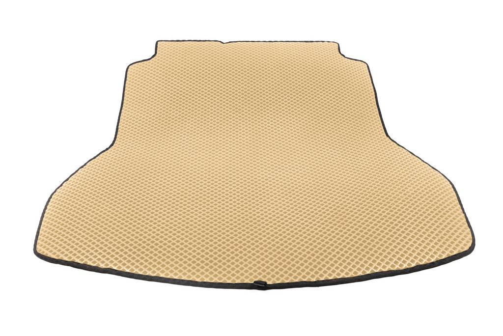 Trunk mat (Beige, EVA) for Hyundai Elantra (AD) 2015-2020 - Reelken Auto