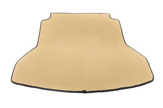 Trunk mat (Beige, EVA) for Hyundai Elantra (AD) 2015-2020 - Reelken Auto