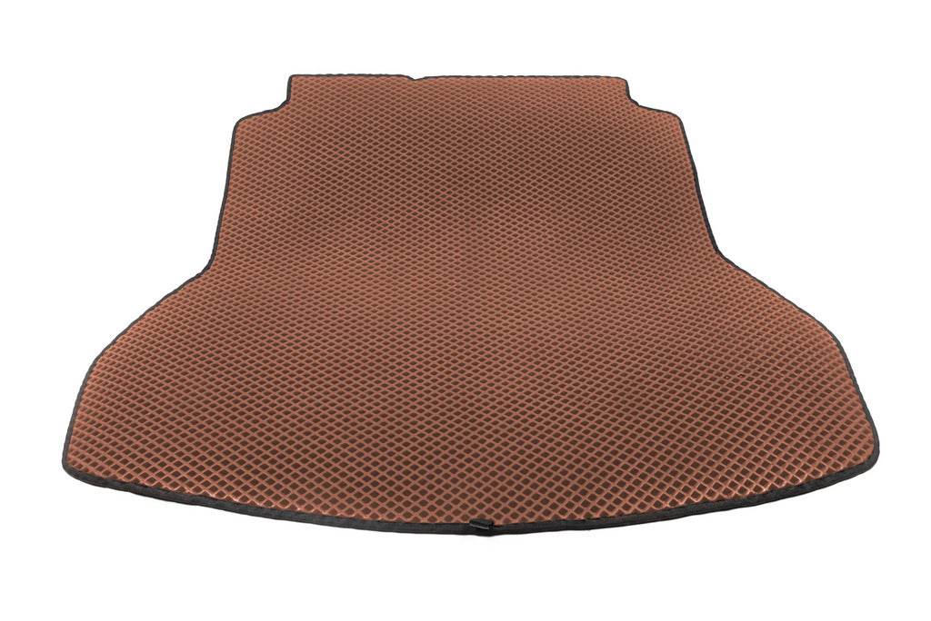 Trunk mat (Brown, EVA) for Hyundai Elantra (AD) 2015-2020 - Reelken Auto