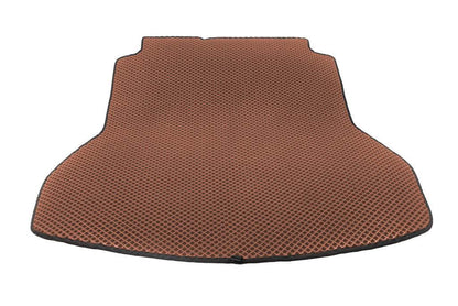 Trunk mat (Brown, EVA) for Hyundai Elantra (AD) 2015-2020 - Reelken Auto