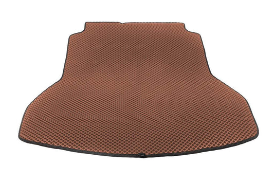 Trunk mat (Brown, EVA) for Hyundai Elantra (AD) 2015-2020 - Reelken Auto