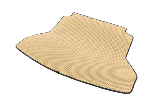 Trunk mat (Beige, EVA) for Hyundai Elantra (AD) 2015-2020 - Reelken Auto