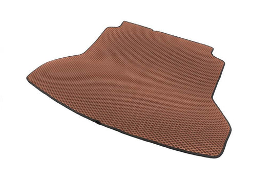 Trunk mat (Brown, EVA) for Hyundai Elantra (AD) 2015-2020 - Reelken Auto