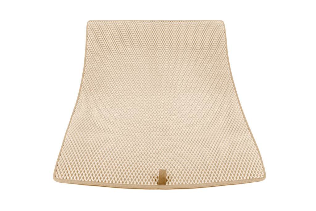 Trunk mat SW (EVA, beige) for Audi A6 C6 2004-2011 - Reelken Auto