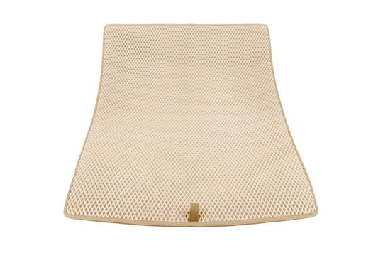 Trunk mat SW (EVA, beige) for Audi A6 C6 2004-2011 - Reelken Auto