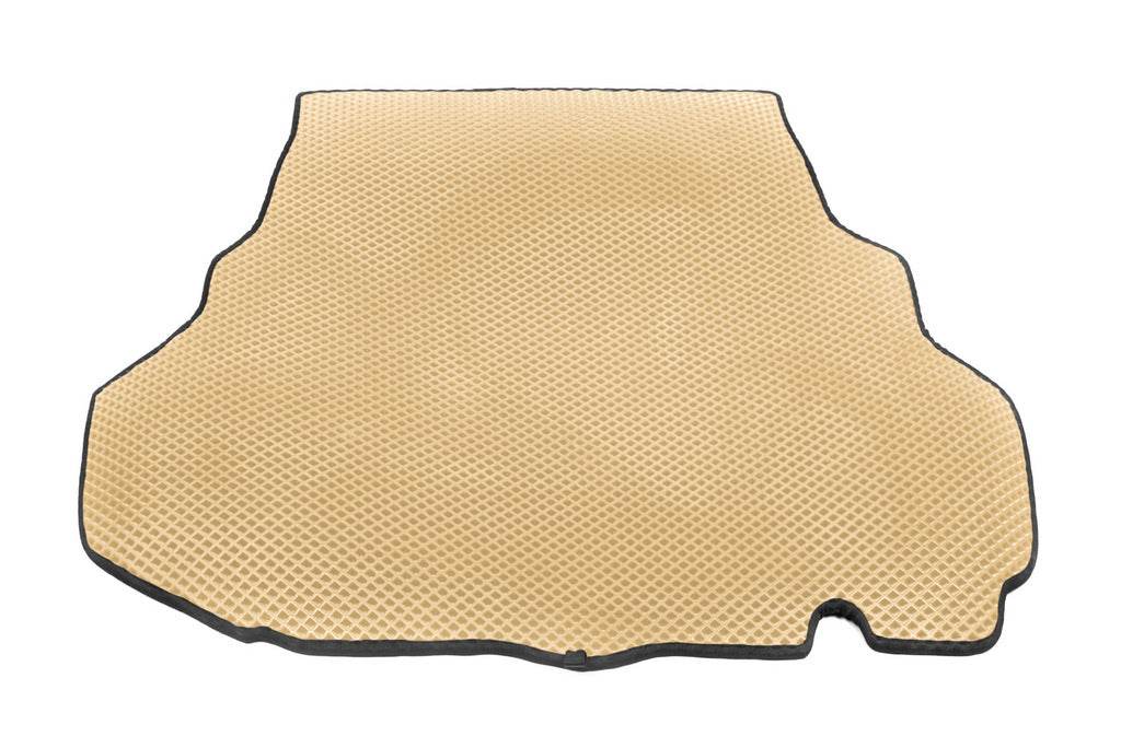Trunk mat (EVA, Beige) for Mitsubishi Galant 2003-2012 - Reelken Auto