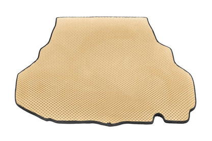 Trunk mat (EVA, Beige) for Mitsubishi Galant 2003-2012 - Reelken Auto