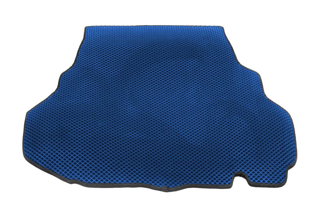 Trunk mat (EVA, Blue) for Mitsubishi Galant 2003-2012 - Reelken Auto
