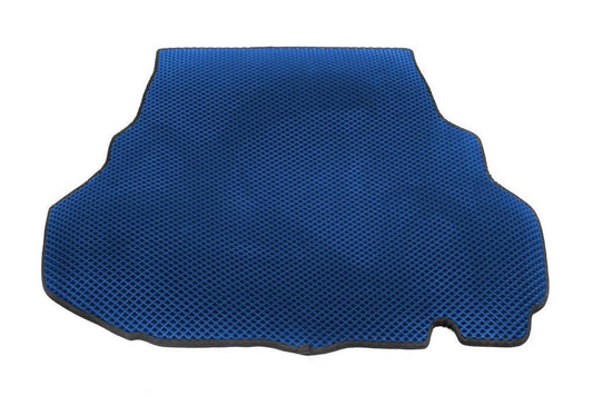 Trunk mat (EVA, Blue) for Mitsubishi Galant 2003-2012 - Reelken Auto