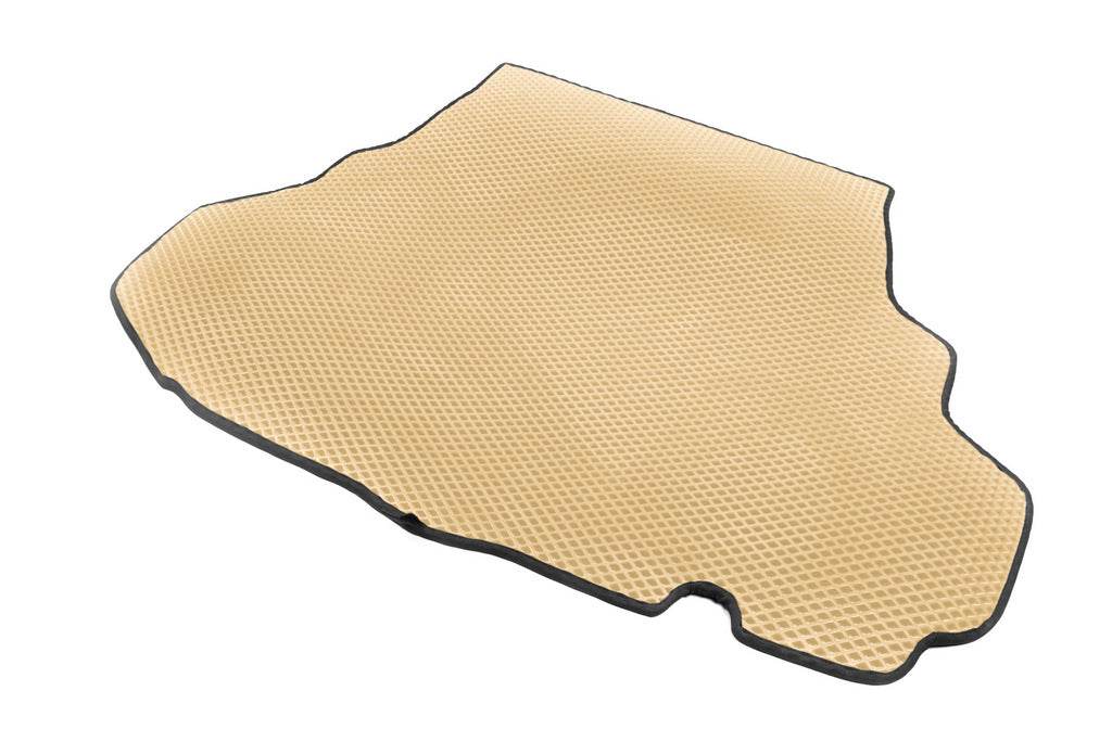 Trunk mat (EVA, Beige) for Mitsubishi Galant 2003-2012 - Reelken Auto