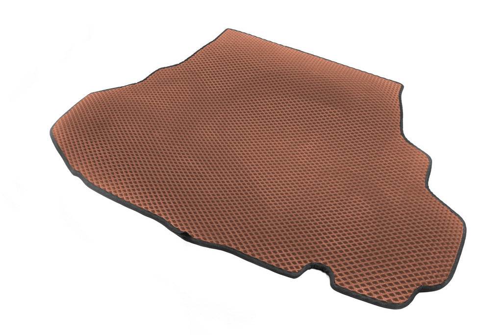 Trunk mat (EVA, Brown) for Mitsubishi Galant 2003-2012 - Reelken Auto