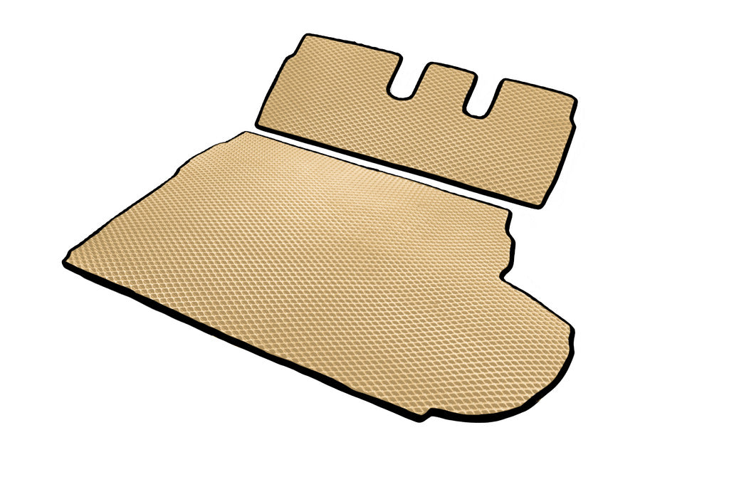 Trunk mat (EVA, Beige) 7-seater for Peugeot 4007 - image 4
