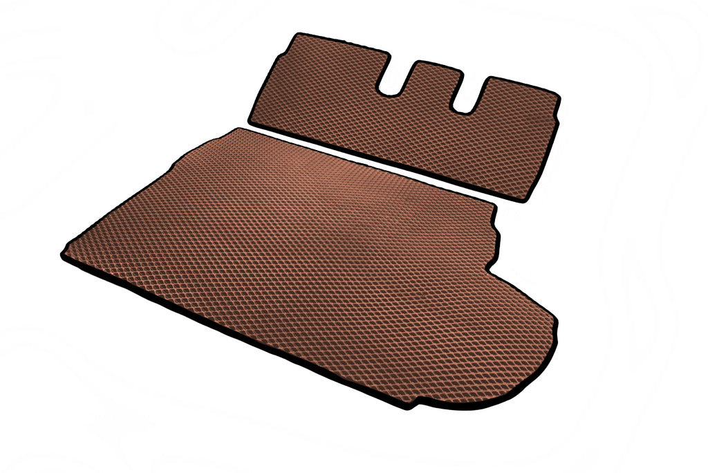Trunk mat (EVA, Brown) 7-seater for Peugeot 4007 - image 4