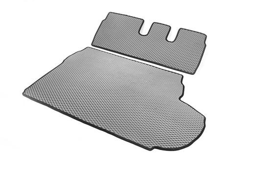 Trunk mat (EVA, gray) 7-seater for Mitsubishi Outlander 2006-2012 - image 2
